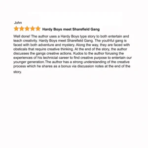 A review of the book, handy boys meet sharefield gang.